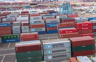 Shipping Containers at the terminal at Port Elizabeth, New Jersey - NOAA.jpg